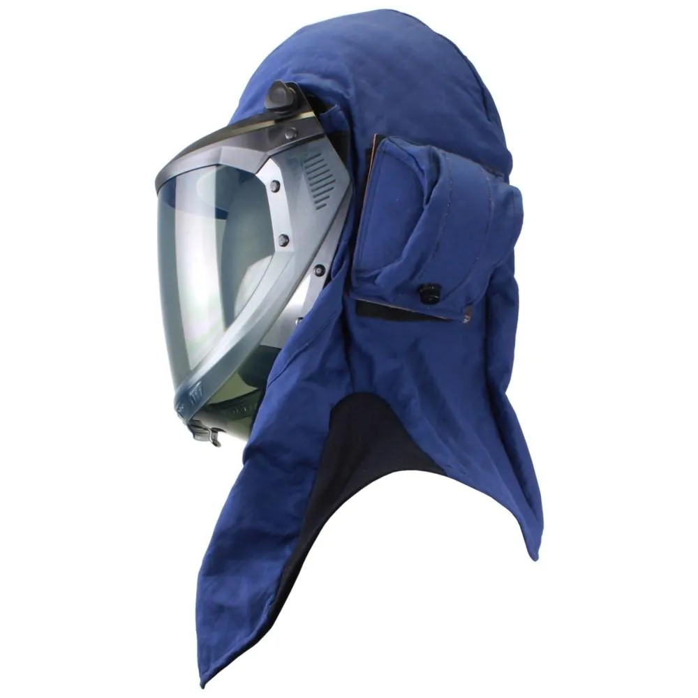 40 Cal Arc Flash Hood - PureView Lift Front. Cooling Fans Option