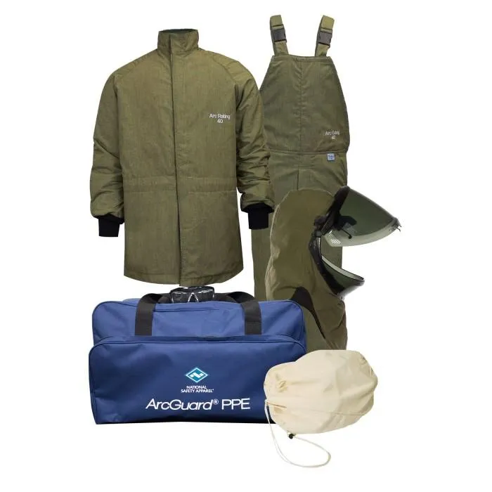 40 Cal Arc Flash Kit (CAT 4) - ArcGuard RevoLite. Full Kit