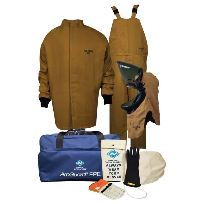 65 Cal Arc Flash Kit (CAT 4) - ArcGuard Nomex/Kevlar. Full Kit