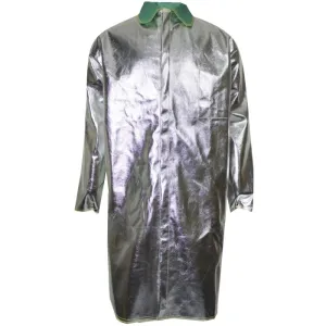 Aluminized Coat - 14 oz. OPF Carbon/Kevlar. 45 in. Long. Vented Jacket