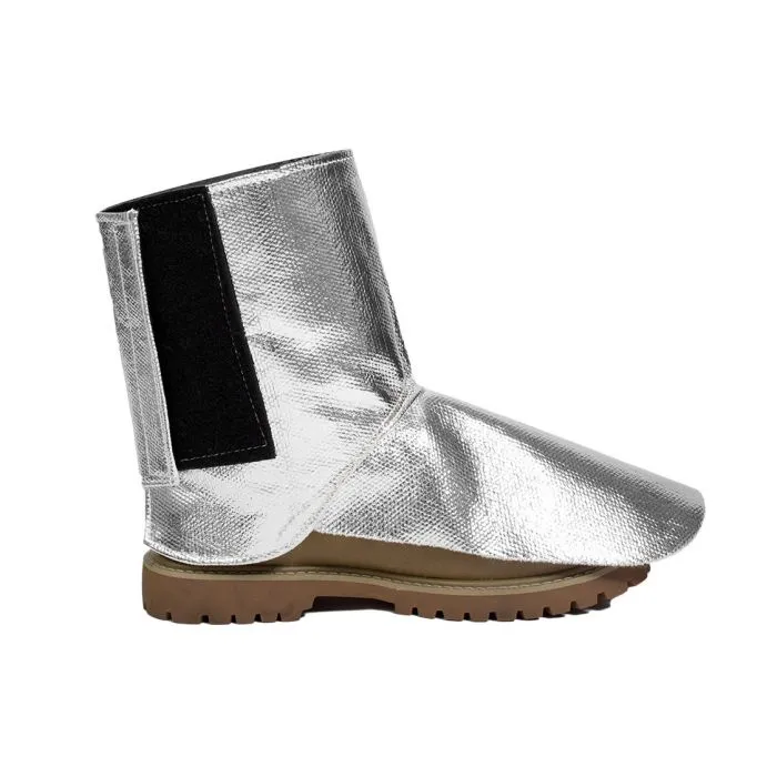 Aluminized Spats - 19 oz. Thermobest Blend. FR Hook and Loop Closure