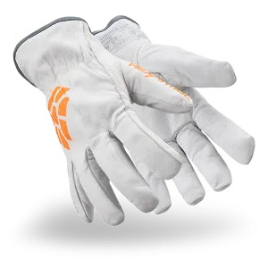 Arc Flash Cat 4 Leather Glove - Chrome SLT 4061- A5 (PK 12 Pairs) - HexArmor