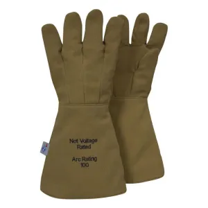 Arc Flash Gloves - 100 Cal. FR. Nomex and Kevlar Blend - National Safety Apparel
