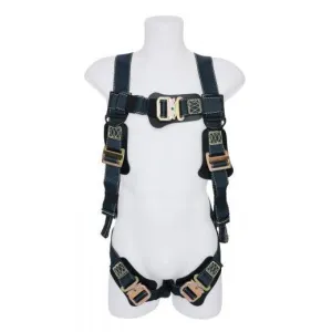 Arc Flash Harness - Kevlar. Dielectric D-Ring. Steel QC Buckles