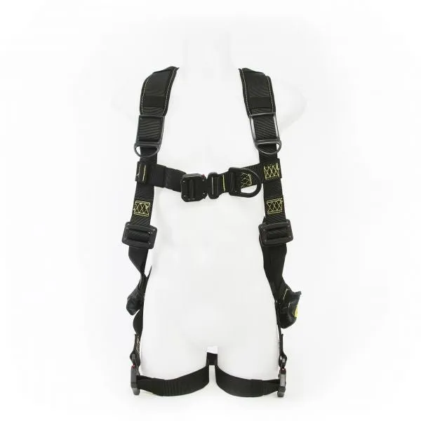 Arc Flash Harness - Nylon. 2 Dielectric D-Rings & QC Buckles