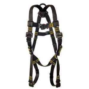 Arc Flash Harness - Nylon. Dielectric D-Ring & QC Buckles