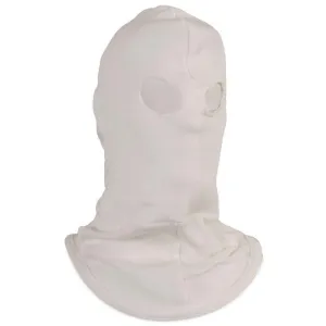 Balaclava - Fire (FR) and Thermal Resistant. Lightweight. Triple Layer Knit Hood. Single Layer Bib. Eyeholes (PK 2 Hoods) - National Safety Apparel