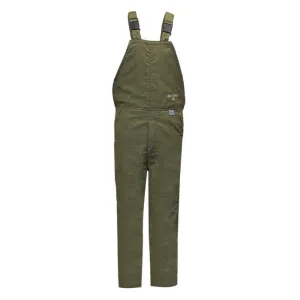 Bib Overalls - Fire and Arc Flash Resistant. Adjustable Quick Disconnect Shoulder Strap. Expandable Leg Opening - National Safety Apparel - Revolite