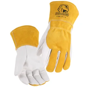 Black Stallion - Cowhide MIG Glove with Side Padding