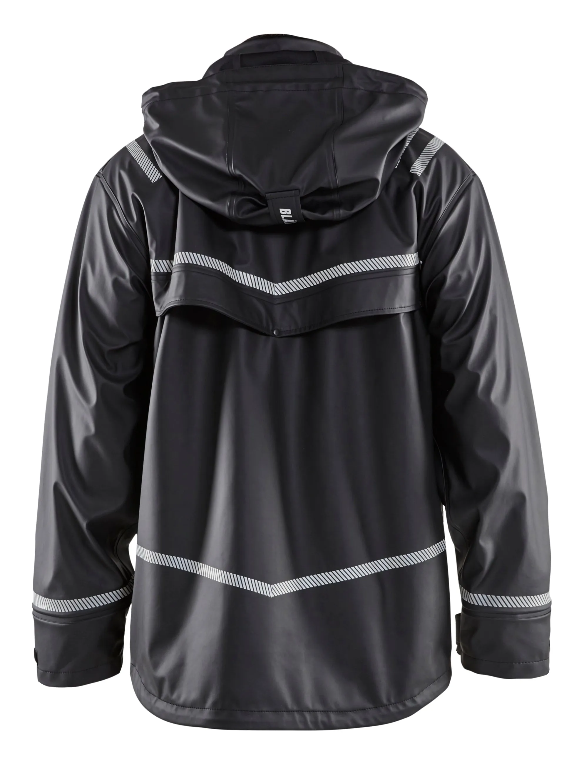 BlakLader - Black Hooded Rain Jacket