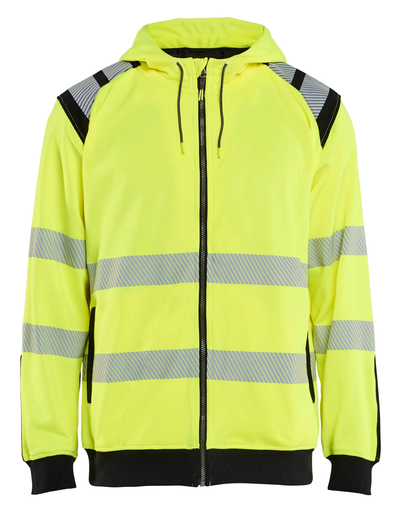 Blaklader - Hi-Vis Hooded Sweatshirt - Yellow/Black - Type R. Class 3