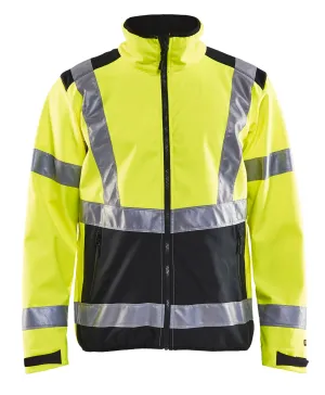 Blaklader - Hi-Vis Softshell Jacket - Yellow/Black - Type R. Class 3