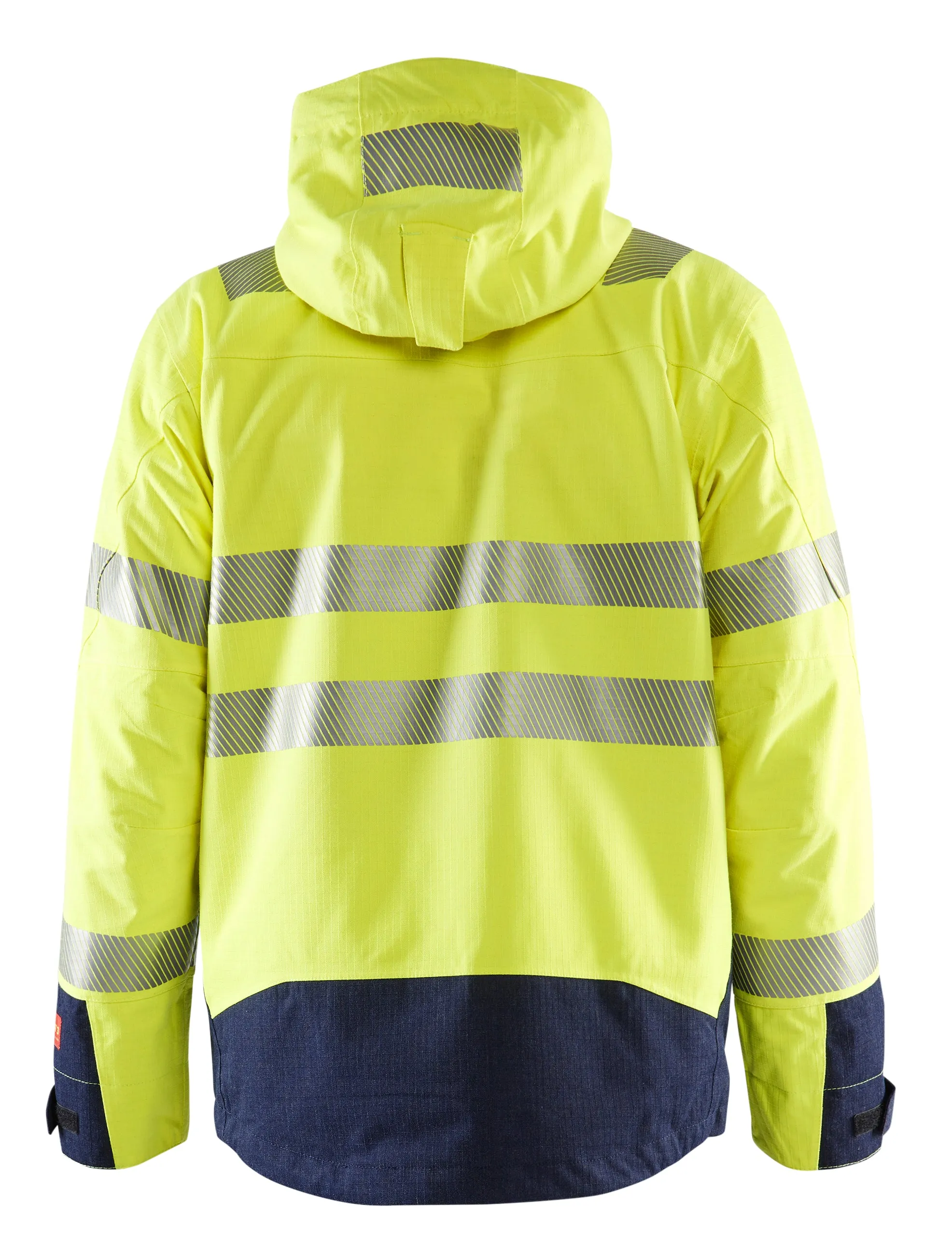 Blaklader - Multinorm Yellow Hi-Viz/Navy Blue Shell Jacket - 32 cal/cm. CAT 3