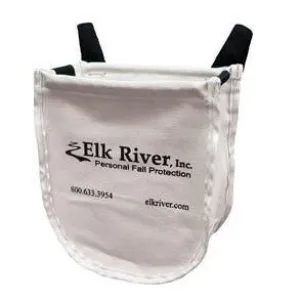 Bolt Bag with Belt Snap Straps - 10 x 8 x 3 in.. Inside Pocket. Heavy Duty Nylon Polyester - Elk River Fall Protection