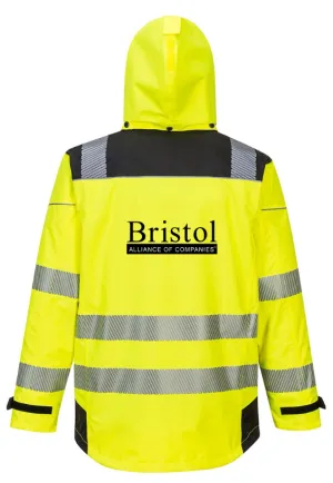 Bristol Logo - Portwest PW365 Hi-Vis 3-in-1 Jacket