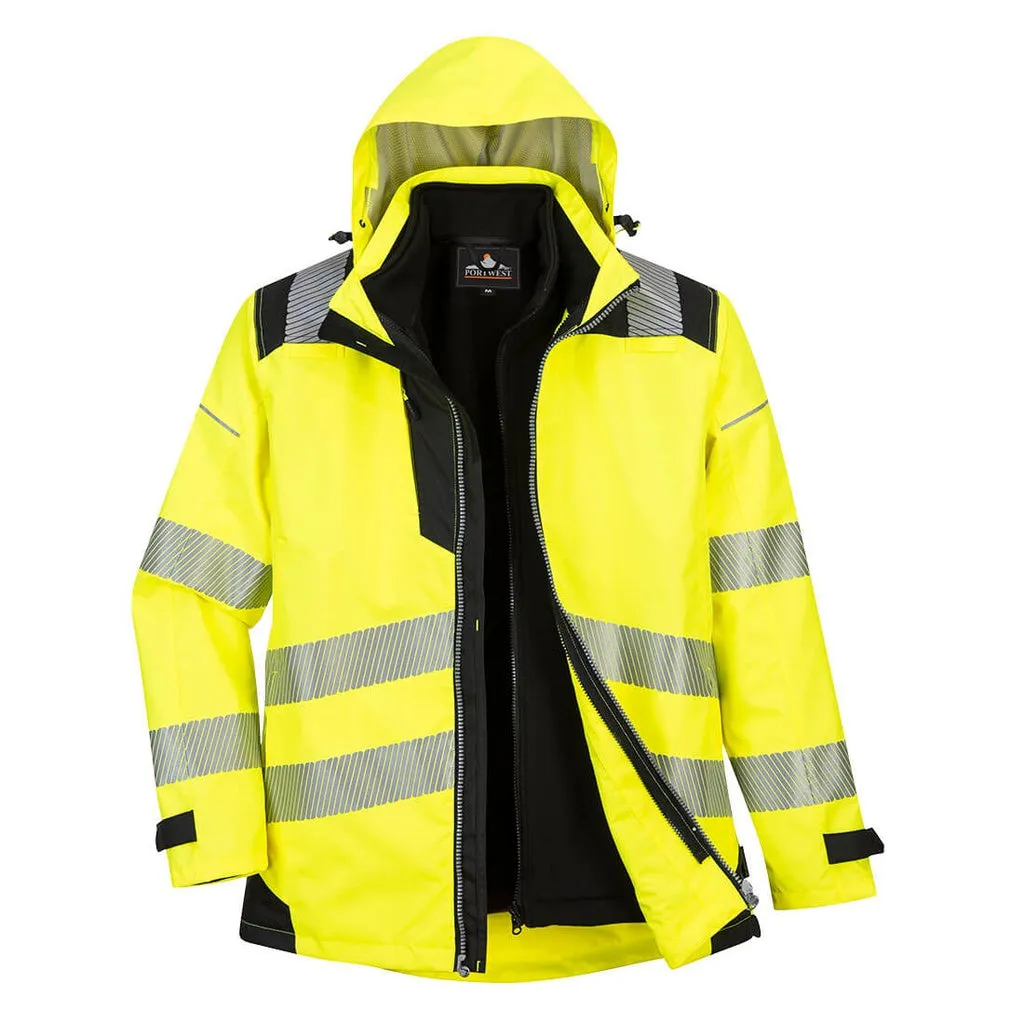 Bristol Logo - Portwest PW365 Hi-Vis 3-in-1 Jacket