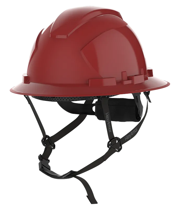 Class E Type 1 Full Brim Safety Helmet - Ceros XP300E - HexArmor