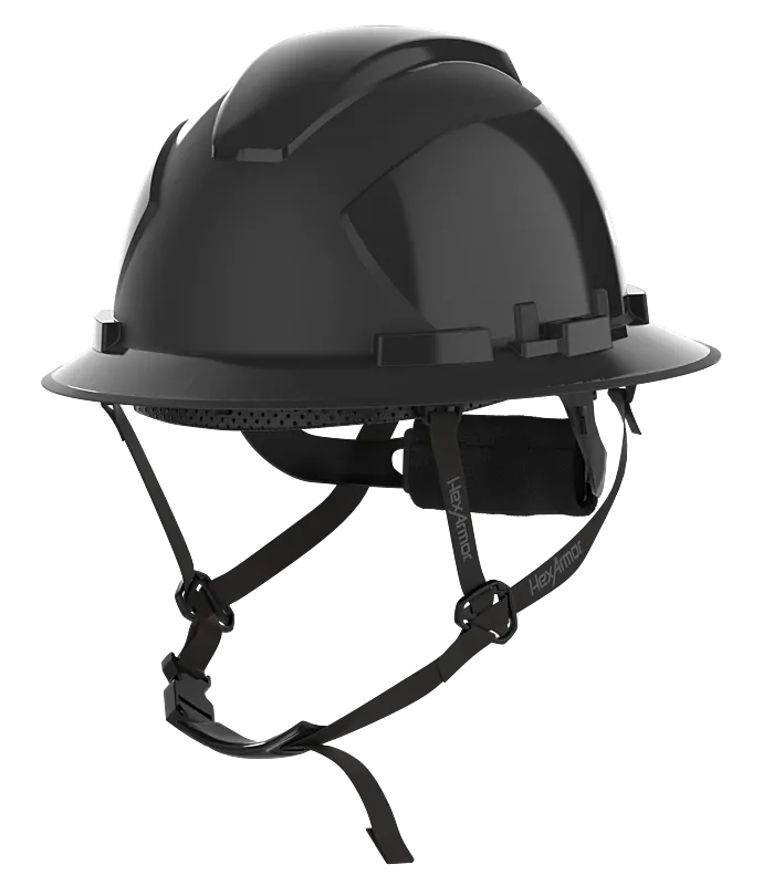 Class E Type 1 Full Brim Safety Helmet - Ceros XP300E - HexArmor