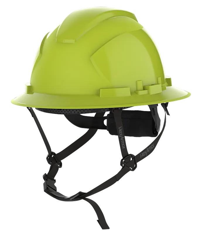 Class E Type 1 Full Brim Safety Helmet - Ceros XP300E - HexArmor