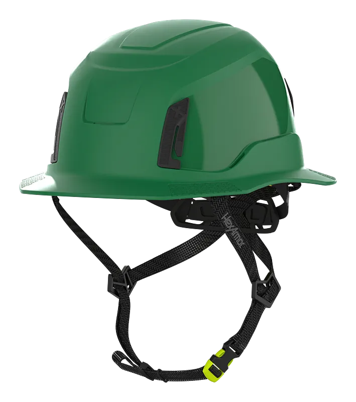 Class E Type II Full Brim Safety Helmet - Ceros XT400E - HexArmor
