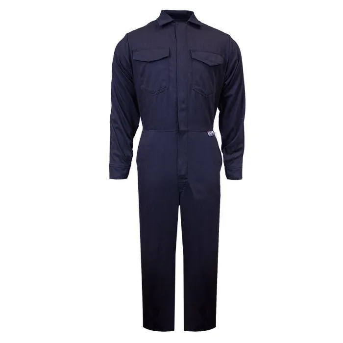 Coveralls - Flash Fire and Arc Flash Resistant. Two-Way Zipper Front Closure. Six Pockets - National Safety Apparel