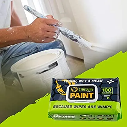 Crocodile Cloth Industrial Wipes (PK 100 Wipes) - Original. Automotive. or Paint
