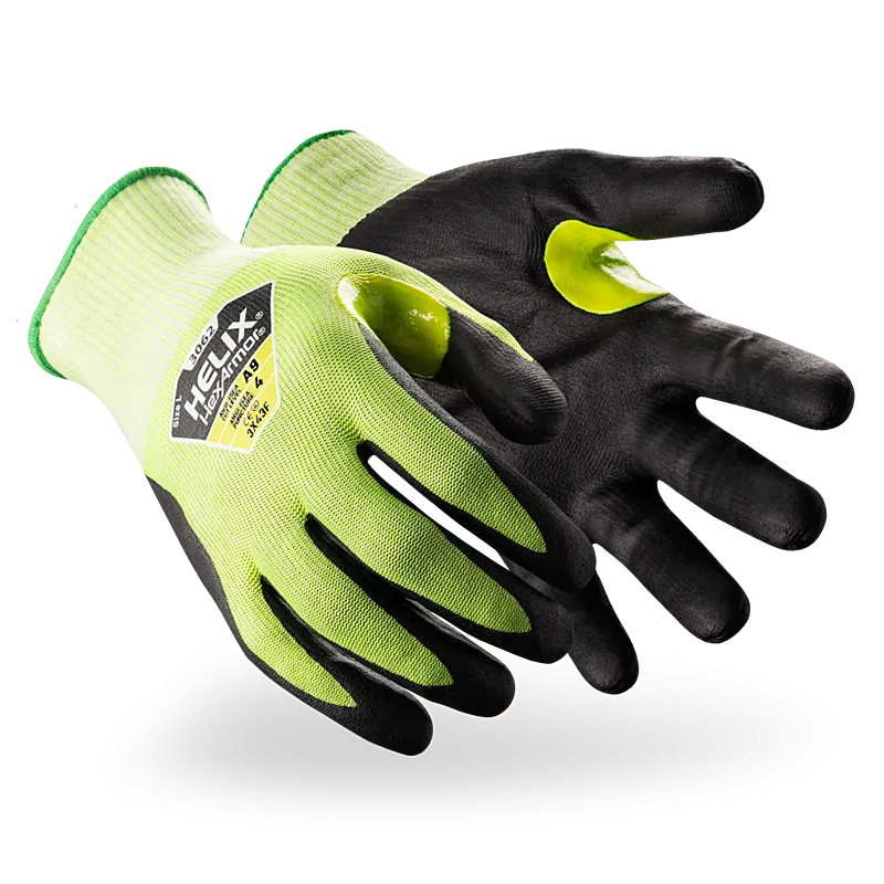 Cut & Abrasion Resistant Glove - Helix 3062 - A9 (PK 12 Pairs) - HexArmor
