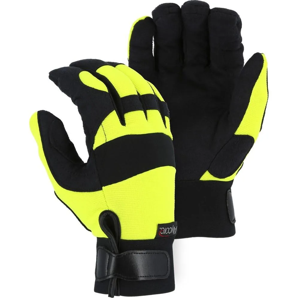 Cut and Puncture Resistant Glove - Alycore Blend. Armor Skin Palm. High Visibility. High Puncture and Extreme Cut Resistance (1 Pair) - Majestic