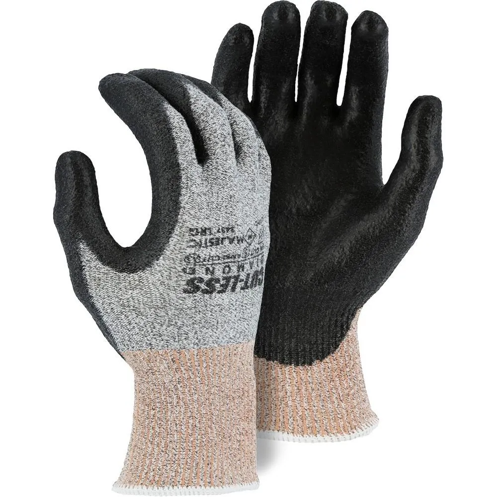 Cut Resistant Glove - Dyneema Blend. Polyurethane Palm Dip. Light Cut Resistance (PK 12 Pairs) - Majestic