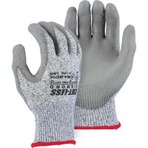 Cut Resistant Glove - Dyneema Blend. Polyurethane Palm Dip. Moderate Cut Resistance (PK 12 Pairs) - Majestic