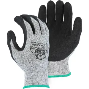 Cut Resistant Glove - KorPlex Blend. Crinkle Latex Palm Dip. Moderate Cut Resistance (PK 12 Pairs) - Majestic