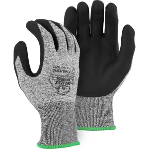 Cut Resistant Glove - KorPlex Blend. Foam Nitrile Palm Dip. Moderate Cut Resistance (PK 12 Pairs) - Majestic