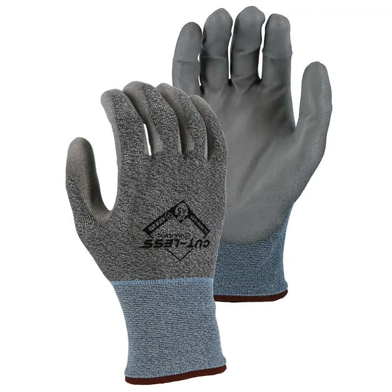 Cut Resistant Glove - KorPlex Blend. Polyurethane Palm Dip. Moderate Cut Resistance (PK 12 Pairs)