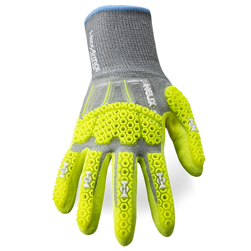 Cut Resistant Impact Glove - Helix 3014IMP - A6 (PK 12 Pairs) - HexArmor