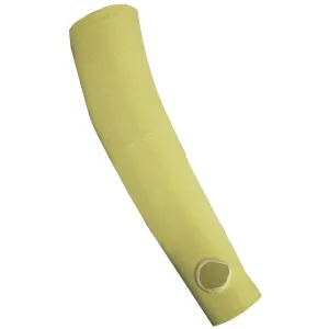 Cut Resistant Sleeve - 18 Inch Double Layer Knit made with Kevlar. with Thumb Hole (PK 10 Sleeves) - National Safety Apparel
