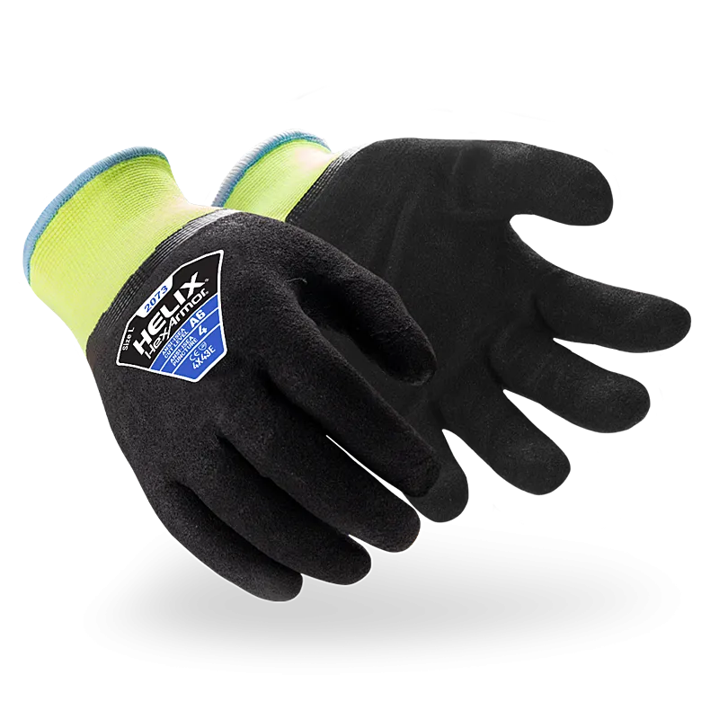 Cut Resistant Winter Glove - Helix 2073 - A6 (PK 12 Pairs) - HexArmor