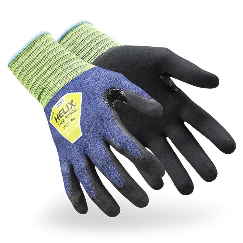 Cut Resistant Work Glove - Helix 3051 - A4 (PK 12 Pairs) - HexArmor