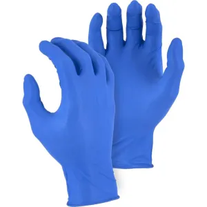 Disposable Gloves - 8 MIL Nitrile. Powder-Free. Textured. Ambidextrous. Rolled Cuff (500 Gloves)