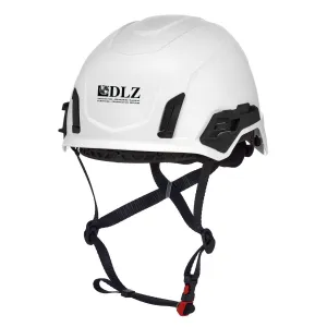 DLZ Logo - Qty 16 V-Gard H2 Safety Helmet. Non-Vented. White