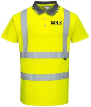 DLZ Logo - S477 - Hi-Vis Polo Shirt  - Portwest