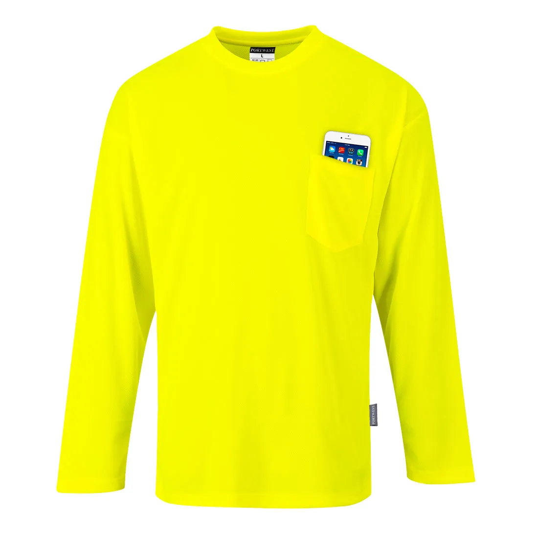 DLZ Logo - S579 Non Ansi Pocket T-Shirt - Portwest
