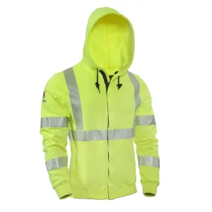 DRIFIRE FR Hi Vis Zipper Hoodie - Type R Class 3. CAT 2