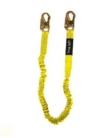 EA Lanyard - 4 or 6 ft. Single or Twin Leg. Flex Web. Select Connectors