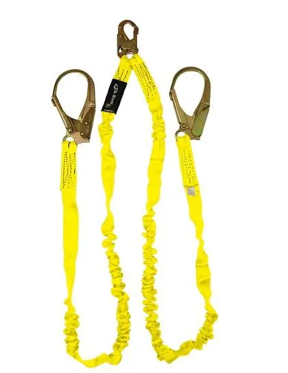 EA Lanyard - 4 or 6 ft. Single or Twin Leg. Flex Web. Select Connectors