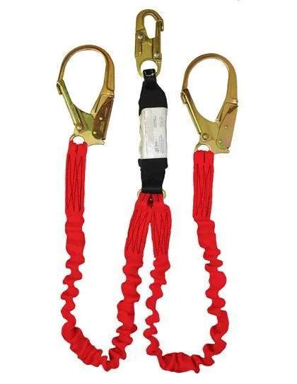 EA Lanyard - 6 ft. Single or Twin Leg. Zorber Pack. Flex Web. Select Connectors