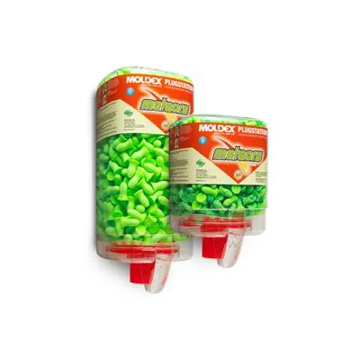 Ear Plugs Dispenser - Disposable Foam Meteors PlugStation (250 or 500 Uncorded Pairs/Station) - Moldex 6634/6875. Made in USA