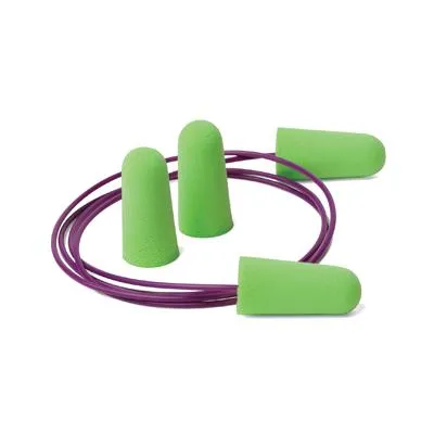Ear Plugs - Disposable Foam Pura-Fit (200 Corded or Uncorded Pairs) - Moldex 6800/6900. Made in USA
