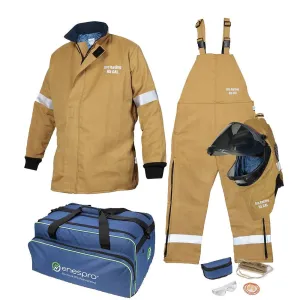 Enespro 65 Cal Arc Flash Kit (CAT 4) - Jacket/Bib. VLF Hood
