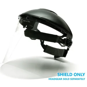 Face Shields for Most Headgear & Helmet Adapters