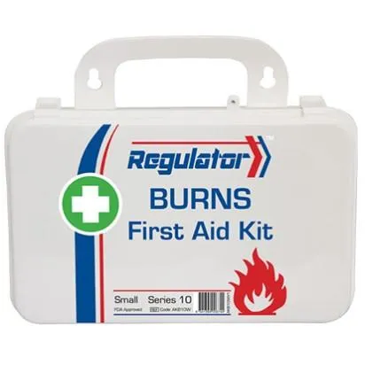 First Aid Kit for Burns - 10 People. 26 PCS. Weatherproof Case